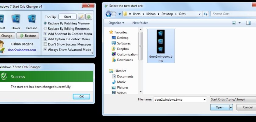 cambiar orb en windows