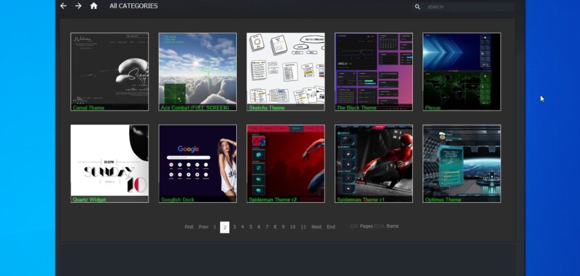 widgets para windows